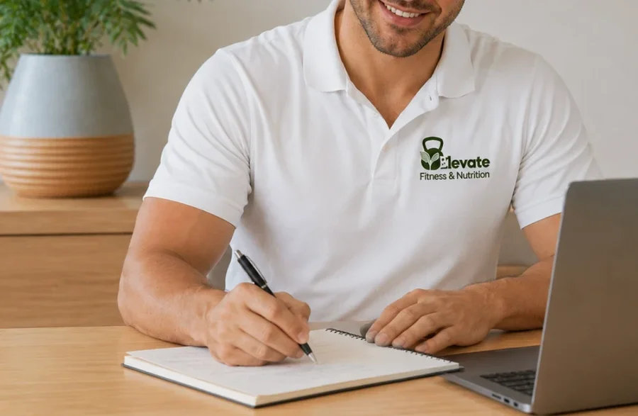 Personalised fitness and nutrition plan delivered through the EFN coaching app